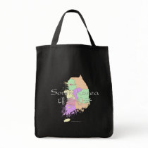 South Korea Map bags