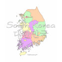 South Korea Map t-shirts