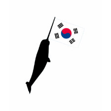 South Korea Narwhal shirt
