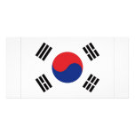 South Korea National Flag Photo Card