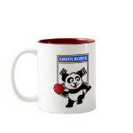 This is a cute shirt for table tennis players and fans. Panda loves to play table tennis in front of this flag of South Korea! This table tennis panda shirt is a great gift for table tennis players and fans!