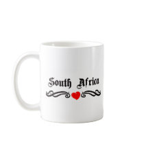 South Korea Tattoo Style Coffee Mug