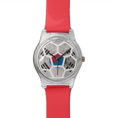 South Korea Red Designer Watch