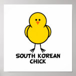 South Korean Chick Print