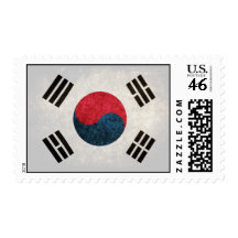 Korean Flag Stamp