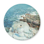 South Ledges, Appledore by F. C. Hassam Magnets
