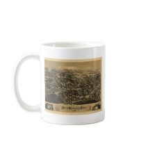 South Manchester Connecticut in 1888 Coffee Mugs