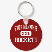 South Milwaukee - Rockets - High - South Milwaukee keychains by customteamsportswear South Milwaukee - Rockets - High - South Milwaukee keychains