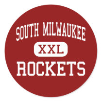 South Milwaukee - Rockets - South Milwaukee stickers by customteamsportswear South Milwaukee - Rockets - South Milwaukee stickers