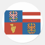 South Moravian Region, Czech Round Stickers