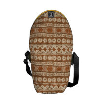 South Pacific Tribal Wood Carving Mini Messenger Commuter Bags at  Zazzle