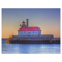 South Pier Lighthouse in Canal Park Full Color Flyer