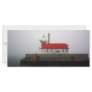 South Pier Lighthouse in the Fog Rack Cards