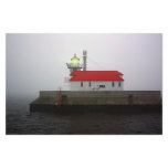 South Pier Lighthouse in the Fog Stationery