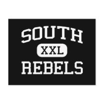 South - Rebels - High - Bakersfield California postcards by customteamsportswear South - Rebels - High - Bakersfield California postcards