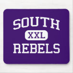 South - Rebels - High School - Denver Colorado mousepads
