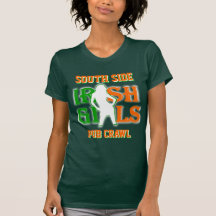 South side Irish girls pub crawl T-shirt