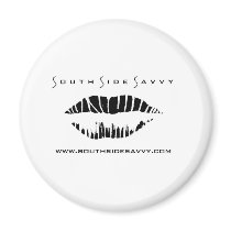 South Side Savvy Logo Merchandise magnets by southsidesavvy South Side Savvy Logo Merchandise magnets