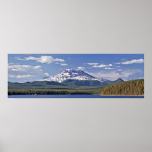 South Sister, Elk Lake, Oregon Poster