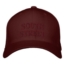 SOUTH STREET embroidered hats by ZuluFlight SOUTH STREET embroidered hats