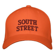 SOUTH STREET embroidered hats by ZuluFlight SOUTH STREET embroidered hats