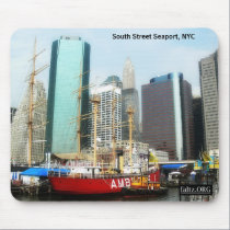 South Street Seaport Mousepad mousepads