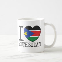 South Sudan Coffee Mugs