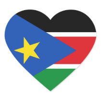 south sudan flag sticker