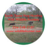 South Texas Hog Hunting Sticker