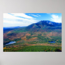 South Turner Mountain Katahdin View Poster