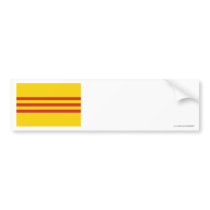 South Vietnam Flag Bumper Stickers