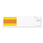 South Vietnam Flag Bumper Stickers