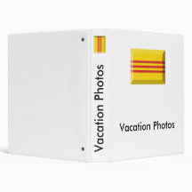 South VietNam Flag Jewel Binder