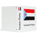 South Yemen Flag (1967-1990) Vinyl Binder