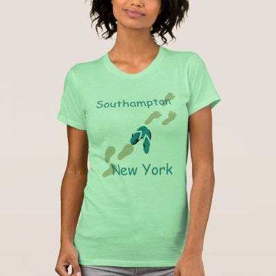Southampton, New York  Flip-FlopsTank Top T-shirt