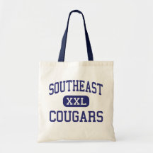 Southeast Cougars Middle Hammond Louisiana Canvas Bag