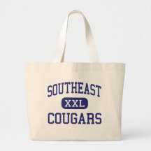 Southeast Cougars Middle Hammond Louisiana Tote Bag