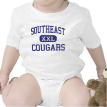 Southeast Cougars Middle Hammond Louisiana Tshirts