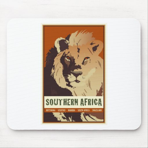 Southern Africa Mouse Pad