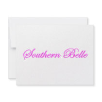 Southern Belle invitations