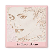 Southern Belle Magnet
