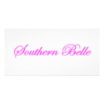 Southern Belle Custom Photo Card