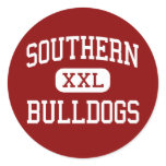 Southern - Bulldogs - High - Baltimore Maryland Stickers