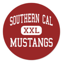 Southern Cal - Mustangs - High - Lake City Iowa stickers