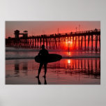 Southern Cal Sunset Poster