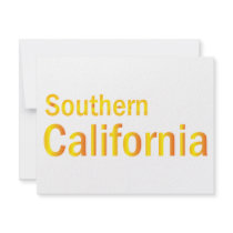 Southern California invitations