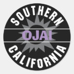 Southern California - Ojai Round Sticker