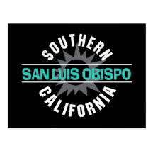 Southern California - San Luis Obispo Post Card