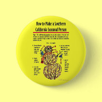 Southern California Seasonal Person Button buttons