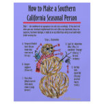 Southern California Seasonal Person Flyer
